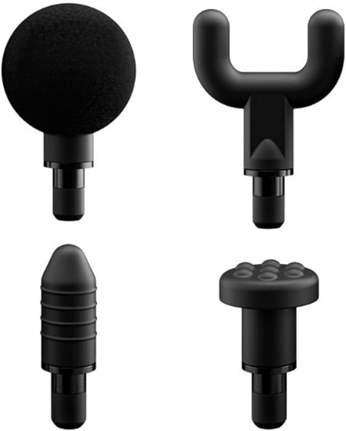 Mini Massager Gun for Women Back Massage with 5 Massage Gun Heads Wand Thera Gun Attachments 8 Speeds Massage Gun Deep Tissue