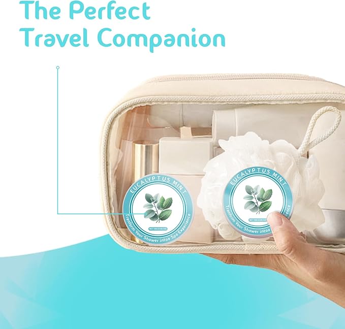 Shower Steamers Aromatherapy, Eucalyptus Mint Shower Bombs, Birthday Gifts for Women, 8 Pack Stress Relief Gifts for Mom Men Teen Girls Adults