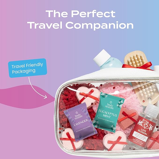 Body Restore Bath Bombs Aromatherapy 6 Pack – Birthday Gifts for Women, Men, Easter Basket Stuffers, Stress Relief, Relaxation, Self Care – Bloom Shower Steamers