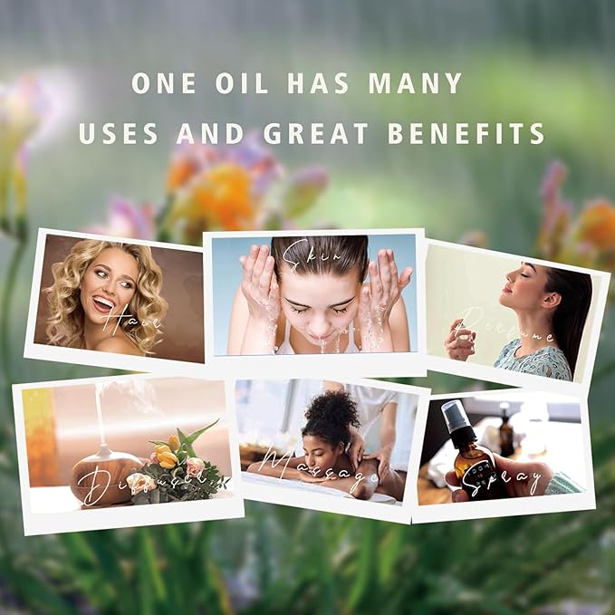 Citronella Essential Oil - 100% Pure Organic Oil for Diffuser, Spray, Candle Making & Skin Care - 10mL Glass Bottle