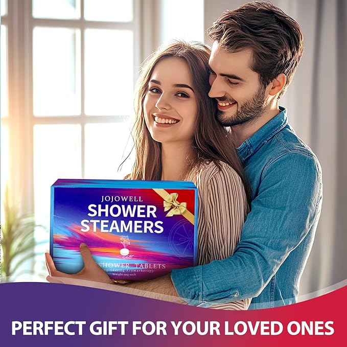 Shower Steamers Aromatherapy - 30 Pack Gifts for Women, Organic Essential Oils, Self Care, Birthday Gifts for Women, Men, Mom, Christmas Gifts Stocking Stuffers for Women