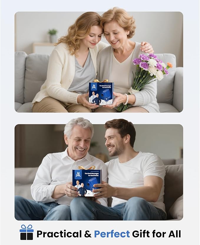 BOB AND BRAD P5 Mini Massage Gun – Travel Size Deep Tissue Percussion Massager for Pain Relief & Recovery, FSA-HSA Eligible, Quiet Handheld Massager with 3 Heads, Gift for Women & Men