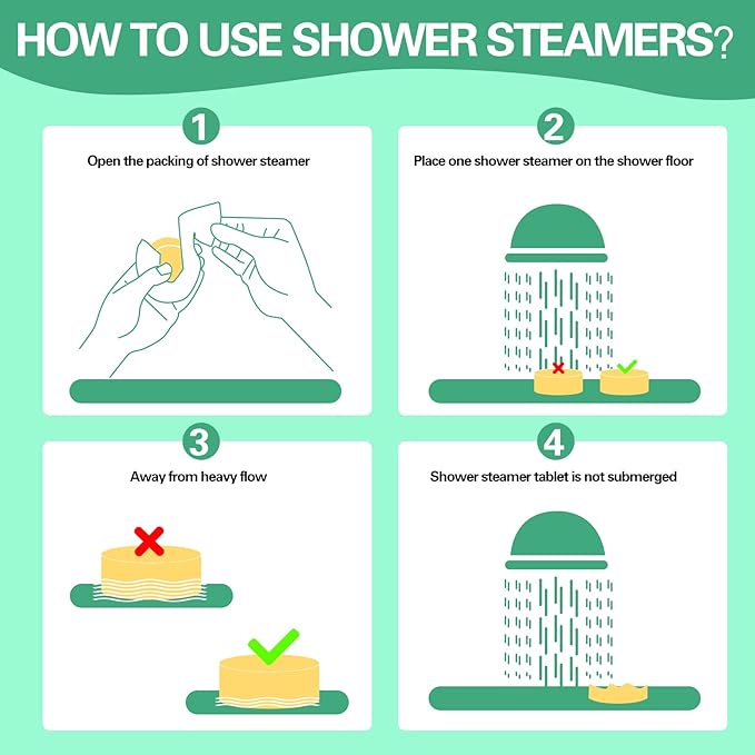 18 Pack Valentines Galentines Romantic Day Birthday Gifts for Her, Shower Steamers Aromatherapy Valentines Birthday Gifts for Her, Mom, Sisters, Best Friend, Luxury Relaxation Self Care Relief Relax