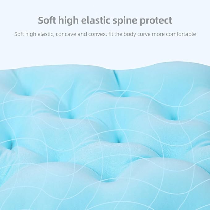 Full Body Bath Pillow for Bathtub, Spa Bathtub Cushion for Head Neck Shoulder Back Support, Bathtub Full Body Mat Adult Bath Mat with Suction Cups, Bath Cushion for Tub (#1)