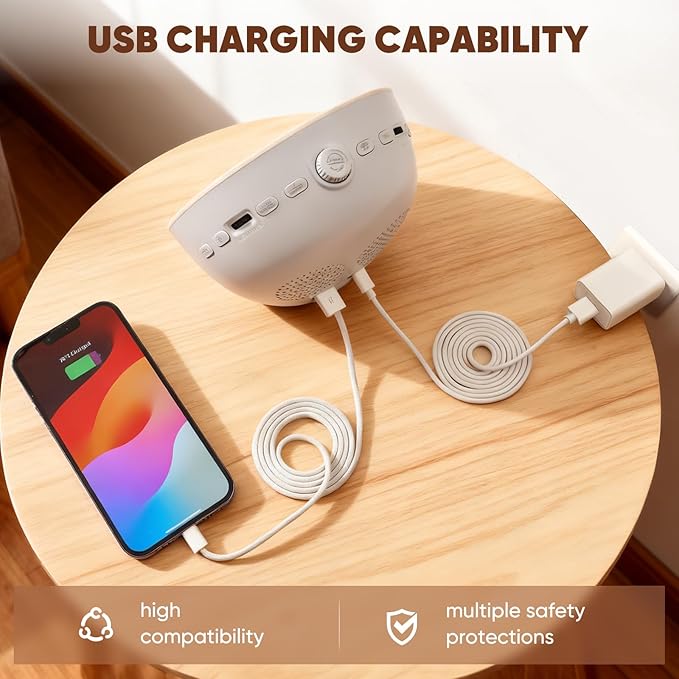 Stillstorm Sunrise Alarm Clock, Sound Machine, Fabric Dimmable Night Light for Heavy Sleepers, White Noise Machine for Baby, Single Alarm Function 30 Sleep Sounds, Wake Up Light with 17 Effects