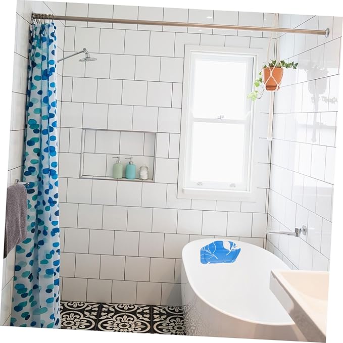 FRCOLOR Comfortable Bath Pillow for Tub Soft Foam Head Support Suction Cups Easy to Clean for Relaxing Bathing Experience for Spa and Home Use