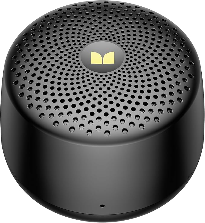 Monster Nano S36 Portable White Noise Machine with 15 Non-Looping Sleep Sounds, Bluetooth 6.0, Mini, Rechargeable Battery, Timer & Memory Function for Baby, Adult, Travel, Office