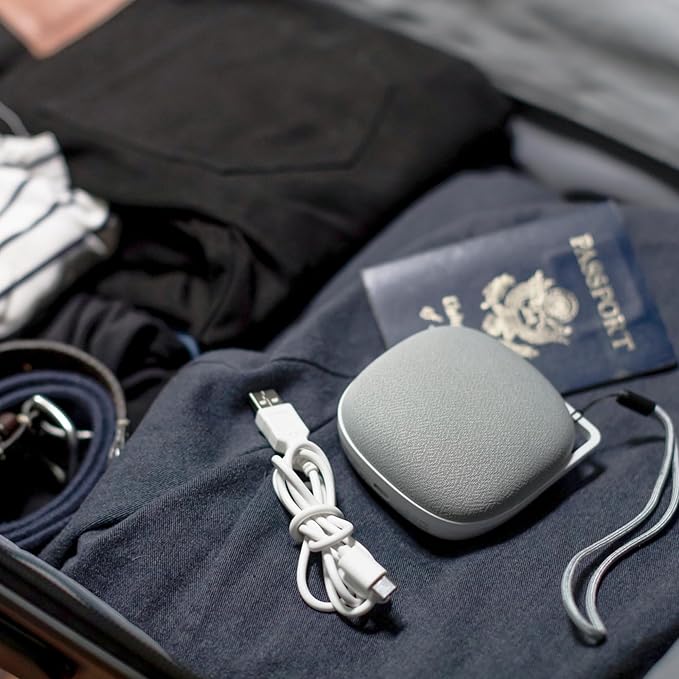 Yogasleep Travelcube Portable White Noise Machine with Timer & 6 Soothing Natural Sounds, Noise Canceling for Office Privacy & Meditation, Sleep Therapy for Adults & Baby, Must Have Registry Gift