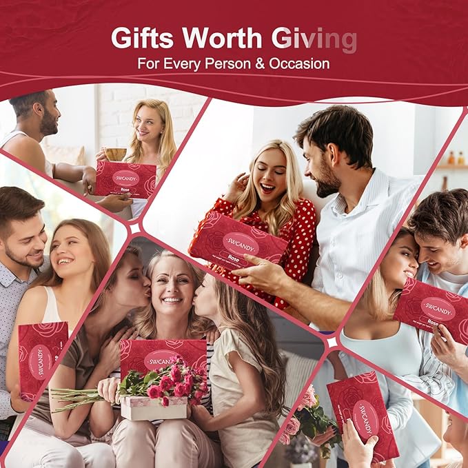 Shower Steamers Aromatherapy Birthday Gifts for Women Travel Essentials, 8 Pcs Rose, Bath Bombs Shower Bombs with Natural Essential Oils, Relaxation Home SPA