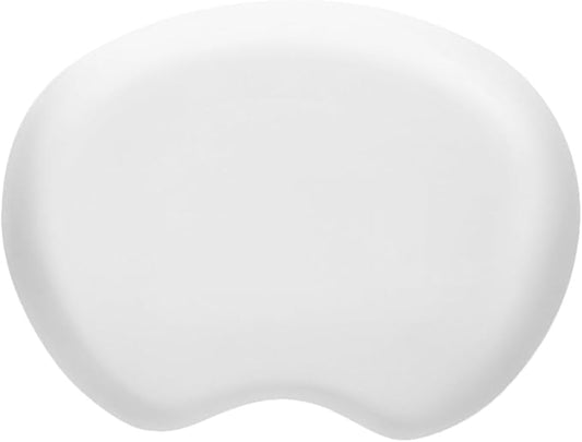 Bathtub Pillow Non-Slip Bath Pillow for Tub Relaxing Soaking with Suction Cups White 3D Ergonomic Headrest Cushion for Home Spa Bathing