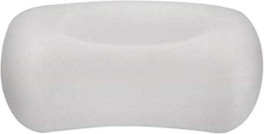 Zerodeko Tub Pillow with Suction Cups White Bath Pillow Head Support Cushion for Neck and Back Relaxation in Bathtubs