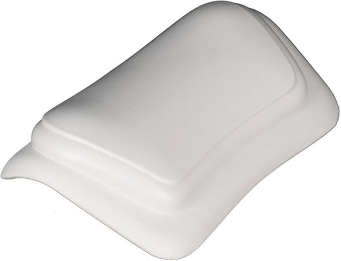 Bath Pillow for Tub, Headrest, Comfortable Neck Support with Suction Base, Non-Slip, Bathroom Essentials for, White