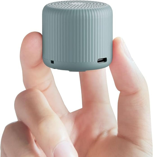 White Noise Machine Baby Portable Sound Machine,LEICEX Travel Sound Machine,15 Non-Looping Sound Timer and Memory Play, Mini White Noise Machine for Sleeping Office Travel （Slate）