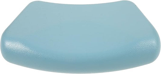 Bathtub Neck Pillow and Headrest with Suction Cups, Soft Pu Material, Sky Blue, Comfortable Bath Pillow for Tub Soaking and Fatigue Relief, Suitable for Adults Spa and Home Use