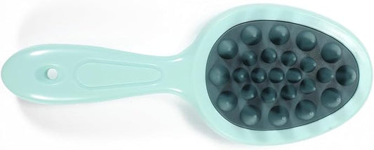 S&W DECORE Double Sided Scalp Massager Hair Growth, Shampoo Brush Head Scalp Massager for Hair Growth Scalp Scrubber with Soft Silicone Bristles (Double Green)