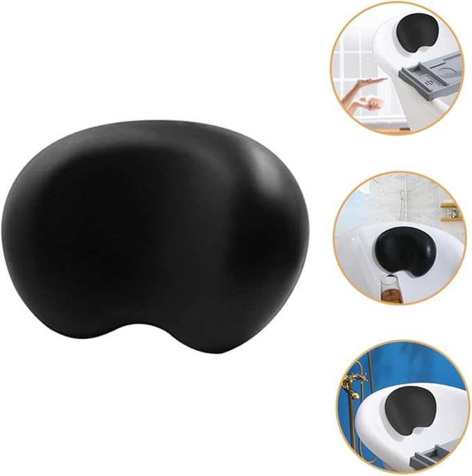 Bath Pillow for Tub Non- Ergonomic Headrest for Mesh Design Strong Cups Bath Accessories for