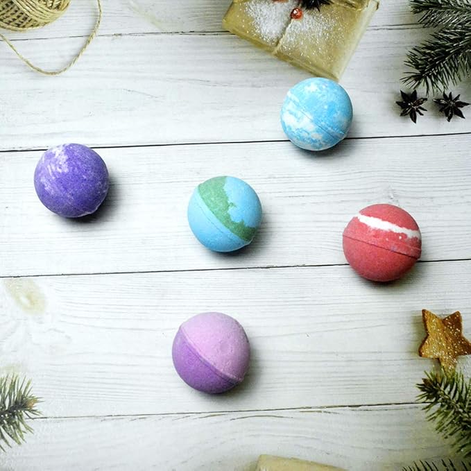 Bath Bomb Gift Sets for Men. 24 Therapeutic Aromatherapy Mens Bath Bombs. Best Gift for Dad and Fathers Day Gift Sets
