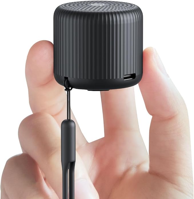 White Noise Machine Baby Portable Sound Machine,LEICEX Travel Sound Machine,15 Non-Looping Sound Timer and Memory Play, Mini White Noise Machine for Sleeping Office Travel （Black）