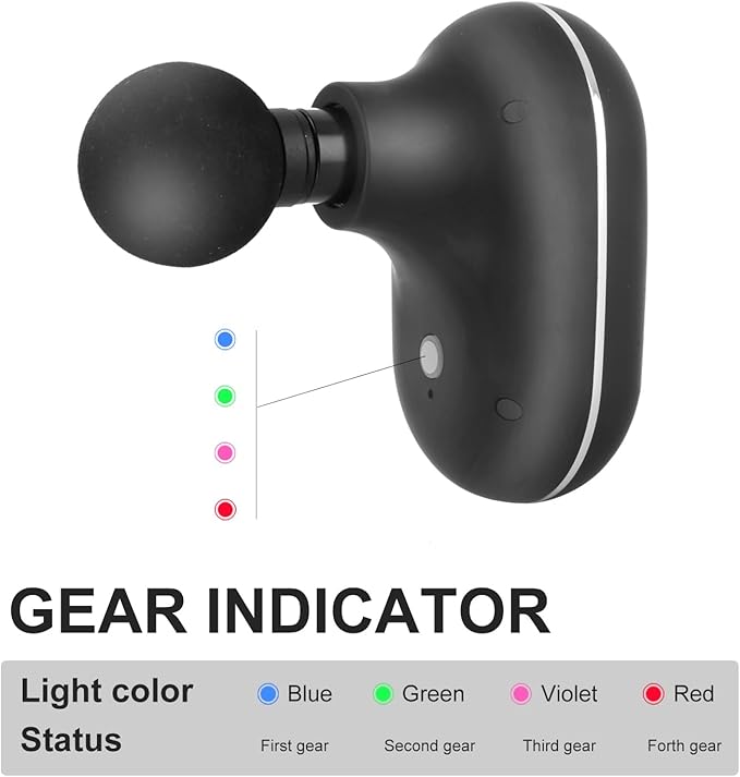 Neck Massage, Mini Massage Gun, Compact Sports Massager, Percussion Deep Tissues Muscle Massager, Portable Handheld Massager for Office, Home,Salon, Travel, Gift