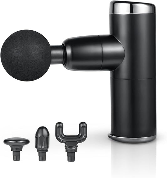 HOM Deep Tissue Mini Massage Gun - Quiet and Portable Handheld Massager for Treating Muscle Soreness, Back Pain and Body Ache
