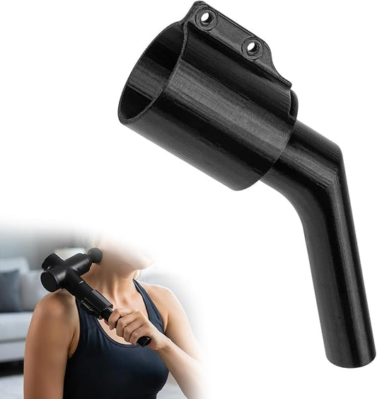 Massage Gun Holder Extension Handle for Enhanced Back Massage, Compatible with Hypervolt Compatible Attachment with Ergonomic Grip