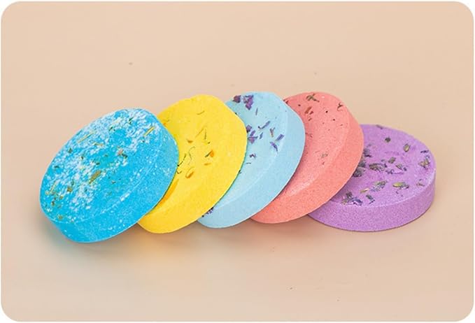 Body Restore Shower Steamers Aromatherapy 8 Pack - Boo Basket Stuffers for Women, Christmas Stocking Stuffers, Birthday Gifts, White Elephant, Relaxation, Self Care, Spa Shower Bombs - Bloom