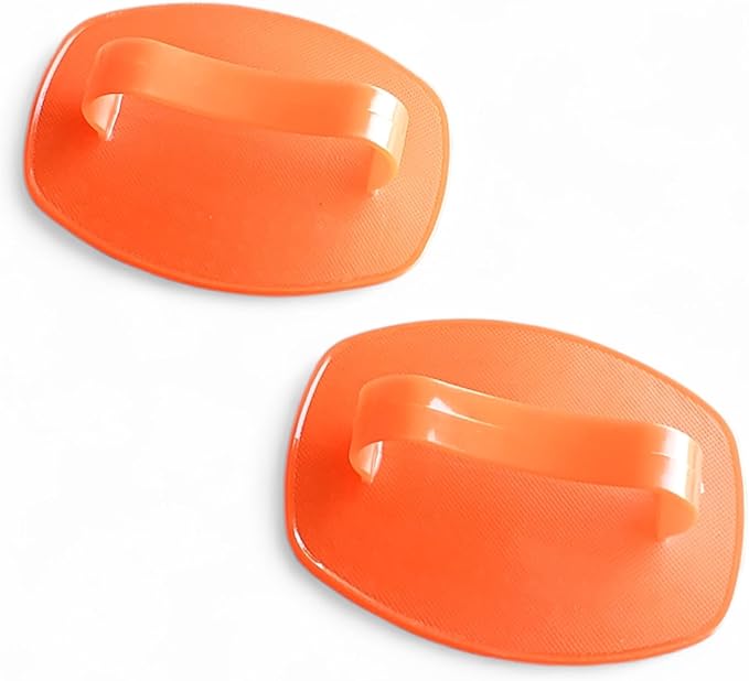 Detangler Hair Brush with Firm Bristles (4×3 in) – Dry & Wet Shampoo and Conditioner Scalp Massager for Deep Cleansing, Exfoliating & Dandruff Control. Multi-Use for Hair, Beard & Scalp (2PC,Red)