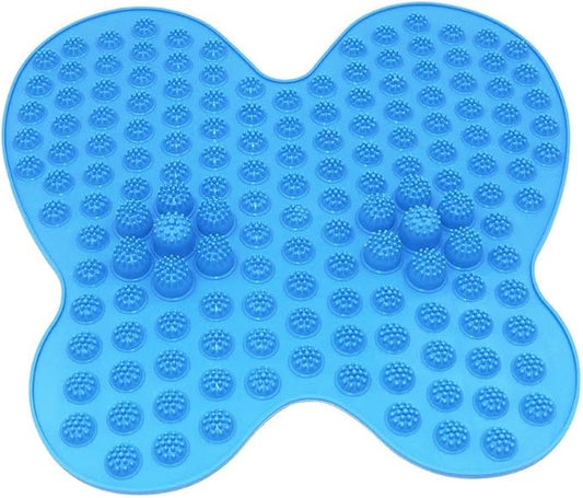 AS SEEN ON TV NEW :Futzuki Reflexology Mat Foot massager acupressure pain & Relieve stress treatment (Blue)