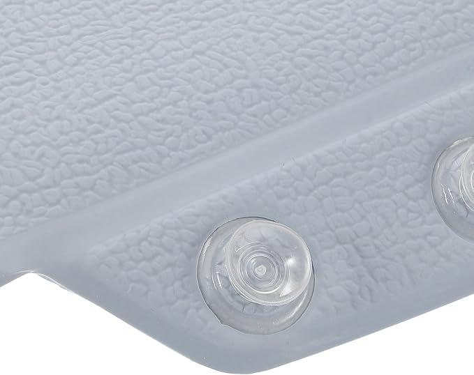 Bathtub Pillow for Neck and Head Support, Medium Size Soft Foam Cushion with Suction Cups, Light Blue Bath Pillow for Tub Soaking at Home and Spa