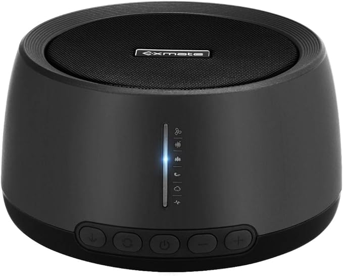 Sound Machine for Office Privacy, White Noise Machine for Sleeping Adults with 30 Non-Looping HiFi Soothing Sound, Memory Function and Timer Sound Machine for Adult Kid Home Office Travel