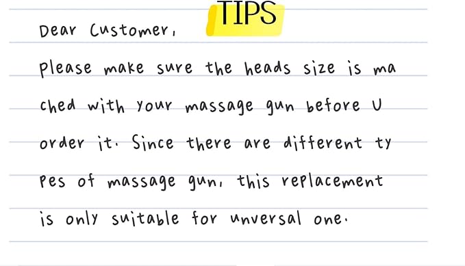 Massager Heads Massage Gun Soft Heads Replacement 4 Pack Massage Gun Adapter Double Head Attachment