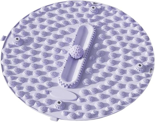 Generic Foot Massage Pad Foot Massager Acupressure Mat Standing Pad for Traveling Home Long Sitting, Purple