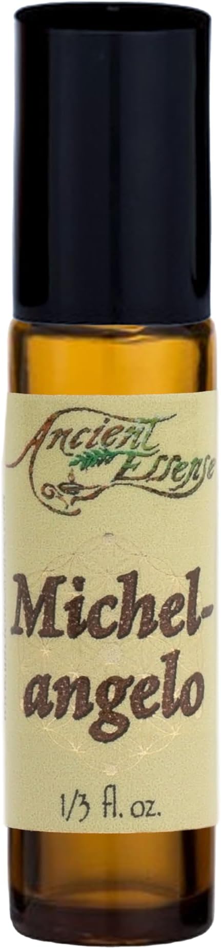 Ancient Essence Michelangelo Essential Oil Roll On Rejuvenates Skin Aromatherapy Calming & Relaxing Therapeutic Grade (1/3 FL OZ)