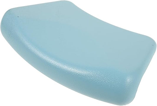 TEHAUX Bath Tub Pillow Headrest, Soft Sturdy Pu Bathtub Neck Pillow for Soaking, Relaxing Spa Accessory with Suction Cups, Comfortable Bath Head Rest for Home Spa Use