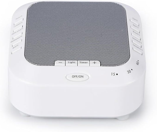 Noise Sound Machine with 28 Soothing Sounds Night Light White Noise Machine for Adults Baby Kids Sleep Machines Multi Button Quick Control Levels 3 Timers for Home Office Travel