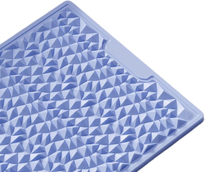 misppro Foot Massage Pad Pressure Point Pad Relaxing Portable Acupressure Mat Reflexology Mats for Dorm Gym Living Room- Blue