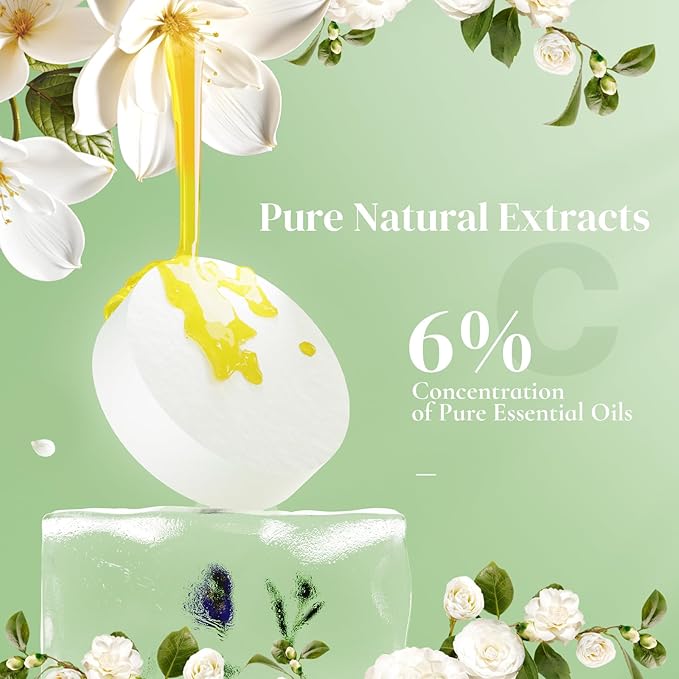 Shower Steamers Aromatherapy 8 Pack - Christmas Gift Stocking Stuffers Natural & Organic Ingredients, Gifts for Women & Men, Spa Gifts & Birthday Gifts for Girl and Mom