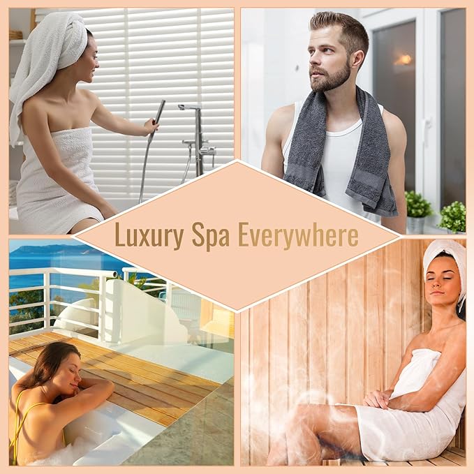 Shower Steamers Aromatherapy 10 Pack - Shower Bombs Birthday Gifts for Women, Mom, Men, Organic Essential Oils, Stress Relief, Relaxation Home SPA Christmas