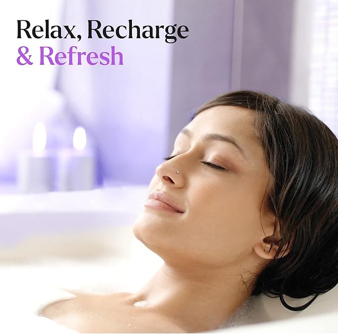 Miracle Made Lavender Aromatherapy Shower Steamers – Essential Oil Scented Shower Bombs for Relaxing, Calming Self-Care – 15 Shower Melt Tablets