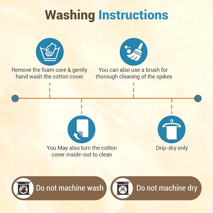 Comfytemp Heated Acupressure Mat for Back, 2 in 1 Large 17"x33" Acupuncture Massager, FSA Eligible, HSA Approve Heating Pad to Relax Leg Muscle Tension/Stress/Foot Comfort, Similar to Acupuncture