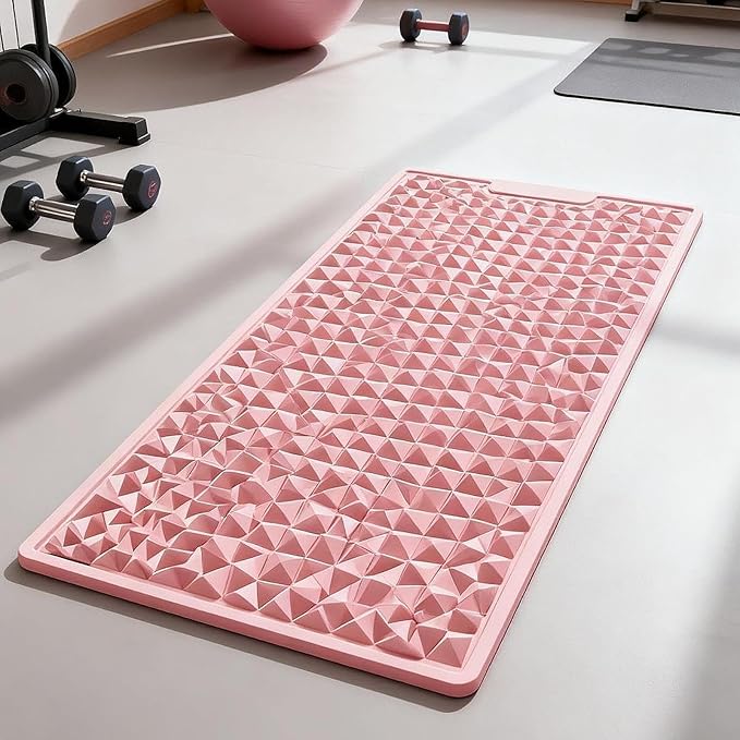 misppro Foot Massage Pad Pressure Point Pad Relaxing Portable Acupressure Mat Reflexology Mats for Dorm Gym Living Room-