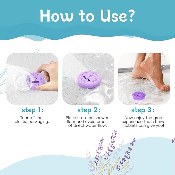 12 Pack Shower Steamers Aromatherapy, Stocking Stuffers for Women Men, Birthday Gifts for Her, Christmas White Elephant Gifts for Mom Adults Teen, Relaxation Self Care Natural Essential Oil