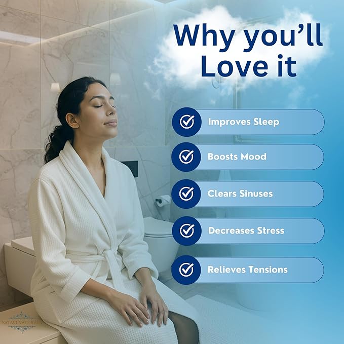 Eucalyptus & Mint Shower Steamers (15-Pack) - Aromatherapy Valentine’s Day Gifts for Her - Natural Essential Oil Spa Tablets for Relaxation & Stress Relief