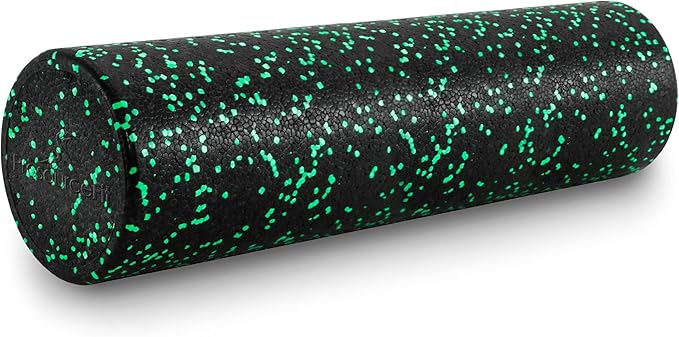 ProsourceFit High Density Foam Rollers Long, Firm Full Body Athletic Massage Tool for Back Stretching, Yoga, Pilates, Post Workout Muscle Recuperation