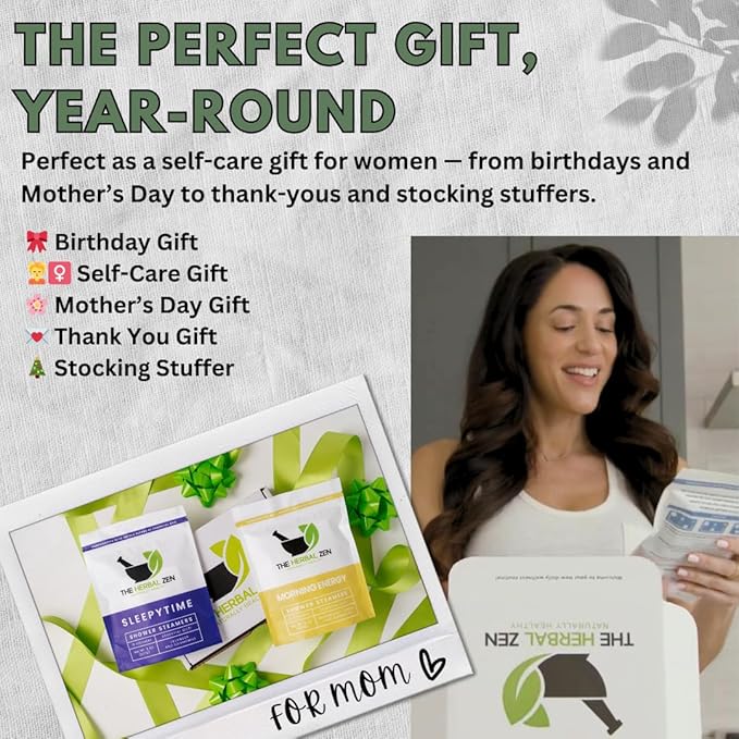 Aromatherapy Shower Steamer Gift Set - USA Made Valentines Day Gift for Her and Him - Shower Bomb Tablets Made with Soothing Natural Essential Oils - Relaxation Gift for Women and Men