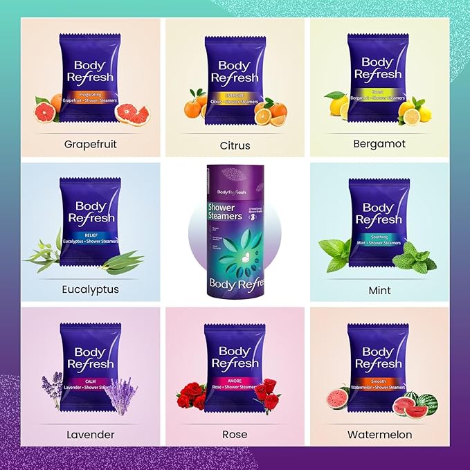 Shower Steamers Aromatherapy - Birthday Gifts for Women, 26 Pack SShower Bombs with Essential Oils, Birthday Gifts for Women, Womens Christmas Gifts Stocking Stuffers