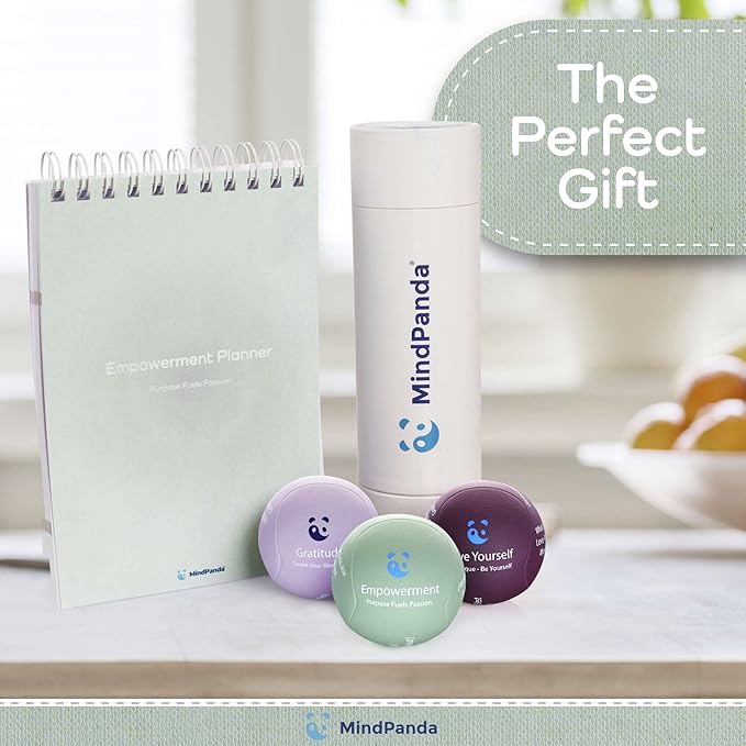 Mind & Body Stress Balls for Adults - Multi-Density Squeeze Balls for Hand Therapy & Grip Strengthening - Stress & Anxiety Relief - Soft to Triple Density Options