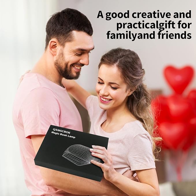 Folding Book Lamp Dragon Night Light, Portable Bedside Light (3 Colors) - Gift for Book Lovers