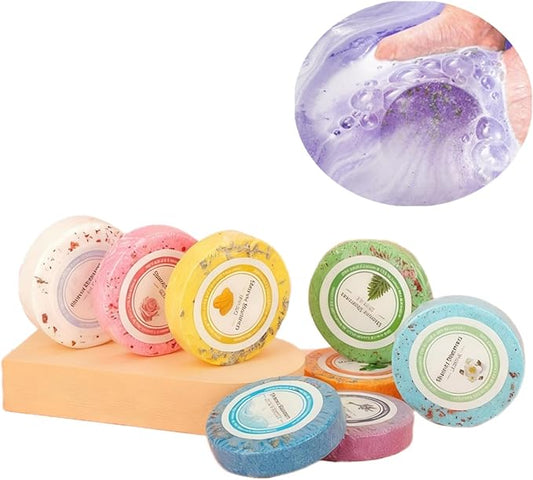 Body Restore Shower Steamers Aromatherapy 8 Pack - Boo Basket Stuffers for Women, Christmas Stocking Stuffers, Birthday Gifts, White Elephant, Relaxation, Self Care, Spa Shower Bombs - Bloom