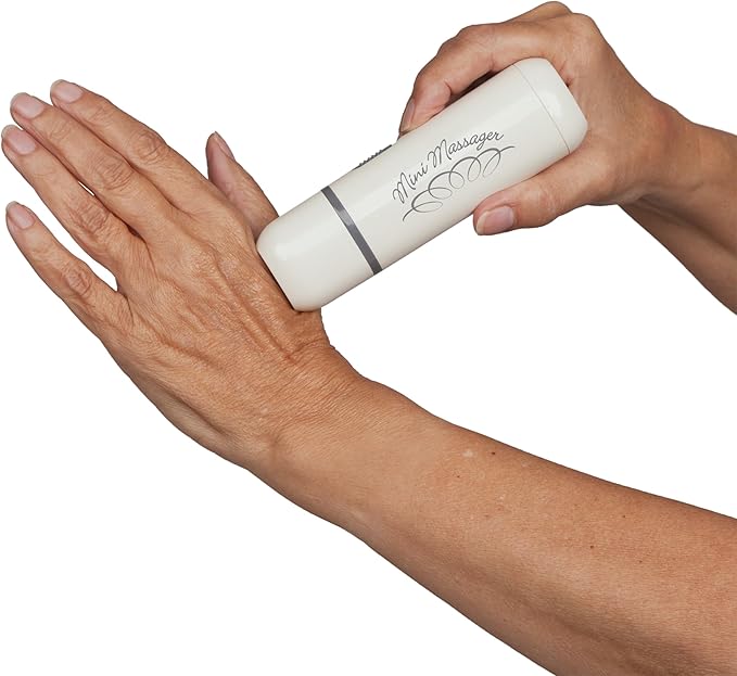 Norco Mini Therapeutic Massager with Battery. Hand-held Portable Therapeutic Vibrating Therapy Tool for Scar Tissue, Hand, Finger, Feet, Face, Elbow, Neck. Post-Surgery, Arthritis Pain. NC70209